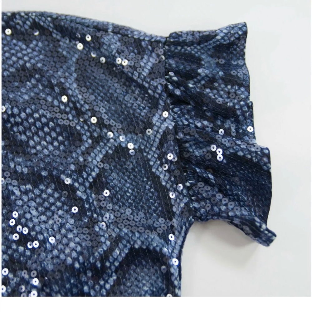 Michael Kors Snakesking Blue EXCLUSIVE dress - Picture 10 of 11